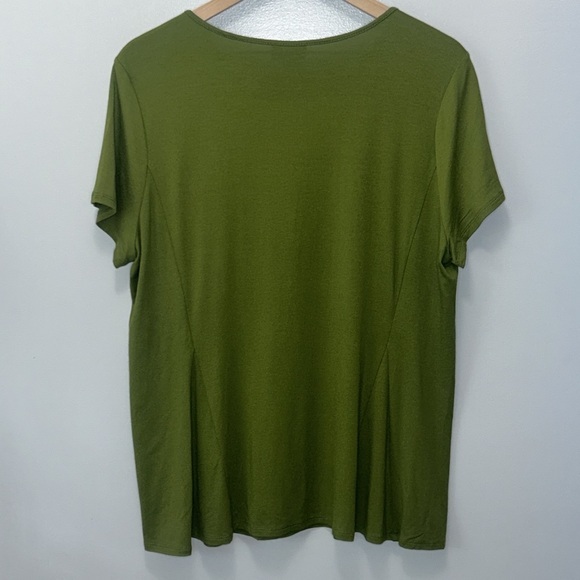 "NWT" J.Jill Wearever Collection Presto Short Sleeve Tunic Top- Women's Large - Picture 2 of 10